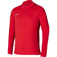Nike Dri-FIT Academy 23 Haut d'Entraînement 1/4-Zip Enfants Rouge Blanc