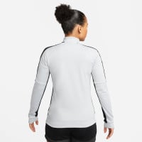 Nike Dri-FIT Academy 23 Full-Zip Trainingspak Dames Grijs Zwart Wit