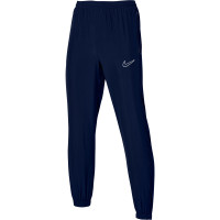 Nike Dri-FIT Academy 23 Pantalon d'Entraînement Woven Bleu Foncé Blanc