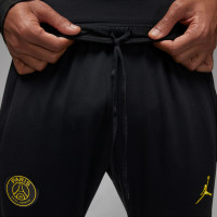 Nike Paris Saint-Germain X Jordan Strike Pantalon d'Entraînement 2022-2023 Noir Jaune