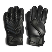 adidas Predator Match Fingersave Gants de Gardien de But Enfants Noir Anthracite