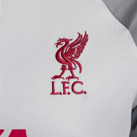Nike Liverpool Strike Trainingspak 2022-2023 Dames Grijs Rood