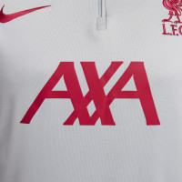 Nike Liverpool Strike Trainingspak 2022-2023 Dames Grijs Rood