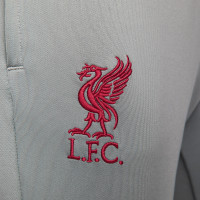 Nike Liverpool Strike Pantalon d'Entraînement 2022-2023 Femmes Gris Rouge