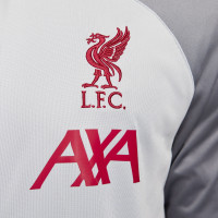 Nike Liverpool Strike Trainingspak Full-Zip Hooded 2022-2023 Grijs Rood