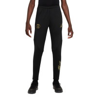 Nike Paris Saint-Germain X Jordan Strike Pantalon d'Entraînement 2022-2023 Enfants Noir Jaune