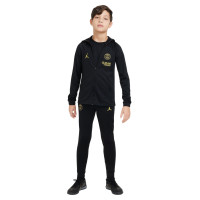 Nike Paris Saint-Germain X Jordan Strike Survêtement à Capuche Full-Zip 2022-2023 Enfants Noir Jaune