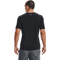 Under Armour Team Wordmark T-Shirt Noir Gris Foncé