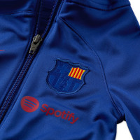 Nike FC Barcelona Strike Trainingspak Full-Zip Hooded 2022-2023 Baby Blauw Rood Geel