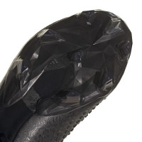 adidas Predator Accuracy.1 Gazon Naturel Chaussures de Foot (FG) Noir Anthracite