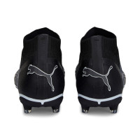 PUMA Future Match+ Sans Lacets Gazon Naturel Gazon Artificiel Chaussures de Foot (MG) Noir Blanc