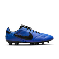 Nike Premier III Gras Voetbalschoenen (FG) Blauw Zwart