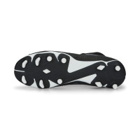 PUMA Future Match Gazon Naturel Gazon Artificiel Chaussures de Foot (MG) Enfants Noir Blanc