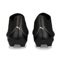 PUMA Ultra Match Gazon Naturel / Gazon Artificiel Chaussures de Foot (MG) Noir Blanc