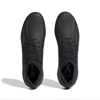 adidas X Speedportal.1 Gazon Naturel Chaussures de Foot (FG) Noir Anthracite