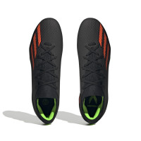 adidas X Speedportal.3 Gazon Naturel Chaussures de Foot (FG) Noir Rouge