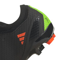 adidas X Speedportal.3 Gazon Naturel Chaussures de Foot (FG) Noir Rouge