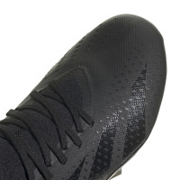 adidas Predator Accuracy.3 Gazon Naturel Chaussures de Foot (FG) Noir Anthracite