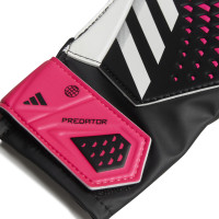 adidas Predator Training Gants de Gardien de But Enfants Noir Blanc Rose