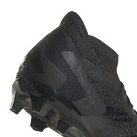 adidas Predator Accuracy.1 Gazon Naturel Chaussures de Foot (FG) Enfants Noir Anthracite