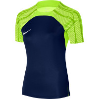 Nike Dri-Fit Strike 23 Trainingsshirt Dames Donkerblauw Geel Wit