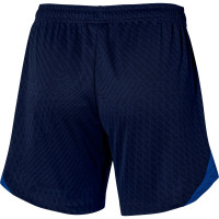 Nike Strike 23 Short de Foot Femmes Bleu Foncé Bleu Blanc