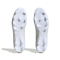 adidas X Speedportal.4 Gazon Naturel Gazon Artificiel Chaussures de Foot (FxG) Blanc Métallique Noir