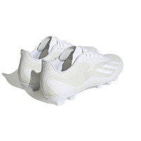 adidas X Speedportal.4 Gazon Naturel Gazon Artificiel Chaussures de Foot (FxG) Blanc Métallique Noir