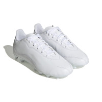 adidas X Speedportal.4 Gazon Naturel Gazon Artificiel Chaussures de Foot (FxG) Enfants Blanc