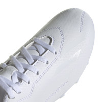 adidas X Speedportal.4 Gazon Naturel Gazon Artificiel Chaussures de Foot (FxG) Enfants Blanc