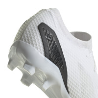 adidas X Speedportal.3 Gras Voetbalschoenen (FG) Wit Zwart