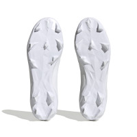 adidas Predator Accuracy.3 Gazon Naturel Chaussures de Foot (FG) Blanc