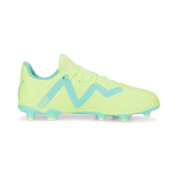 PUMA Future Play Gras / Kunstgras Voetbalschoenen (MG) Kids Lichtgroen Felgroen Zwart