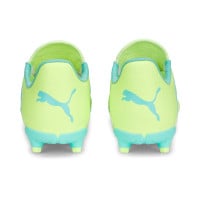 PUMA Future Play Gazon Naturel Gazon Artificiel Chaussures de Foot (MG) Enfants Vert Clair Vert Vif Noir