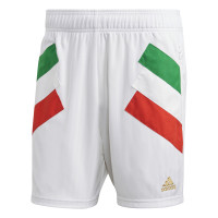 adidas Italie Icon Short de Football Blanc