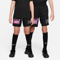 Nike CR7 Short d'Entraînement Enfants Noir Rose Bleu