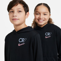 Nike CR7 Sweat à Capuche Enfants Noir Bleu Mauve
