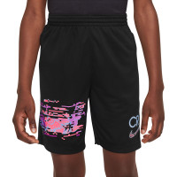 Nike CR7 Short d'Entraînement Enfants Noir Rose Bleu