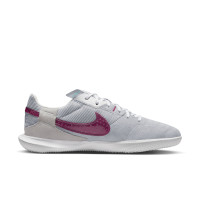 Nike Streetgato Chaussures de Foot Street Gris Blanc Bleu