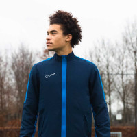 Nike Dri-FIT Academy 23 Veste d'Entraînement Full-Zip Woven Bleu Foncé Bleu Blanc