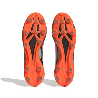 adidas X Speedportal Messi.1 Gras Voetbalschoenen (FG) Oranje Zilver Zwart Mintgroen