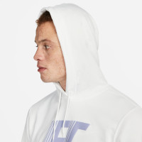 Nike F.C. Fleece Survêtement à Capuche Blanc Mauve Clair