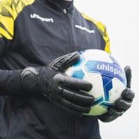 Uhlsport Comfort Absolutgrip HN Gants de Gardien de But Noir