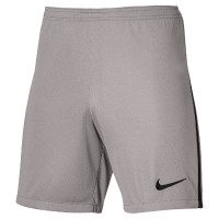 Short de football Nike Dri-FIT League III gris noir