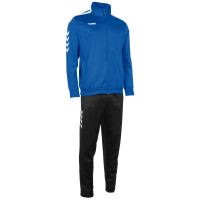 Survêtement en polyester Hummel Valencia bleu, noir et blanc