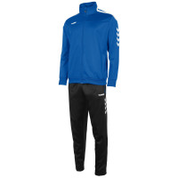 Survêtement en polyester Hummel Valencia bleu, noir et blanc