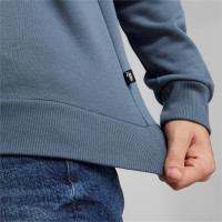 PUMA Essentials Big Logo Fleece Sweat-Shirt Bleu Gris