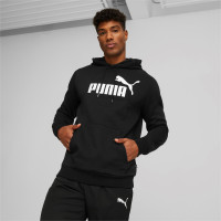 PUMA Essentials+ 2 College Big Logo Fleece Survêtement Noir Blanc