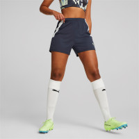 PUMA individualLIGA Short d'Entraînement Femmes Bleu Foncé Vert Clair