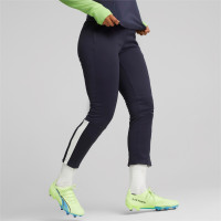 Pantalon de jogging PUMA IndividualLiga pour femme bleu foncé vert clair